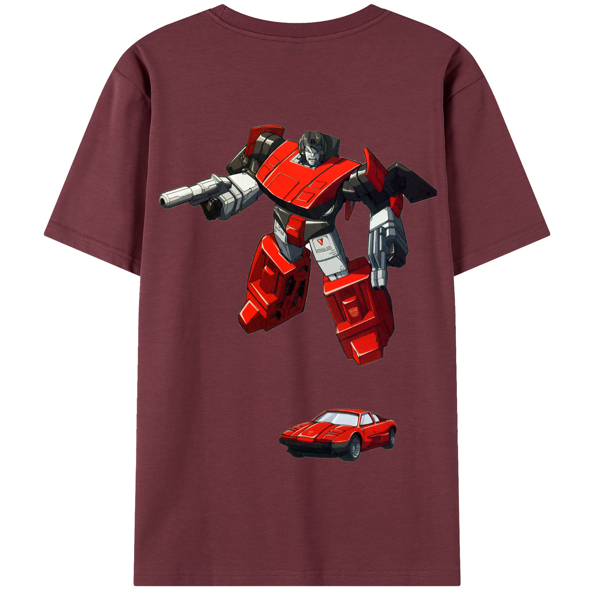 （画像用）  綿100％半袖Tシャツ（背面プリント）